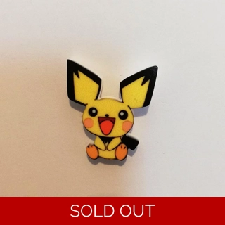 Pokemon -Pichu pin badge