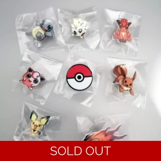Pokemon Pin Badge Bundle