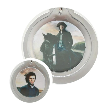 Poldark plastic keyring