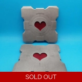 Portal Companion Cube - Resin 3D Print..