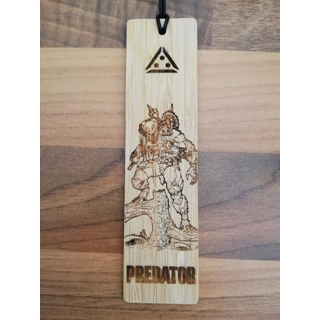 Predator laser engraved..