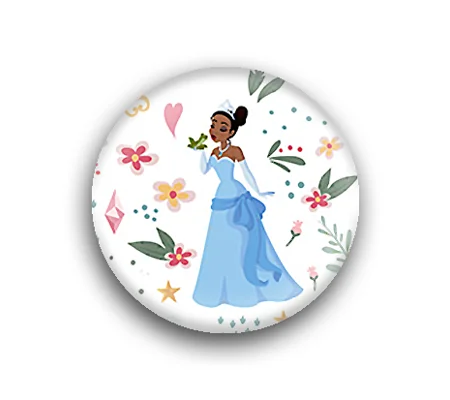Disney Princess and the Frog button badges