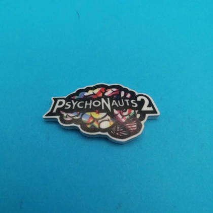 Psychonauts 2 logo pin badge Psychonauts 2 logo pin badge