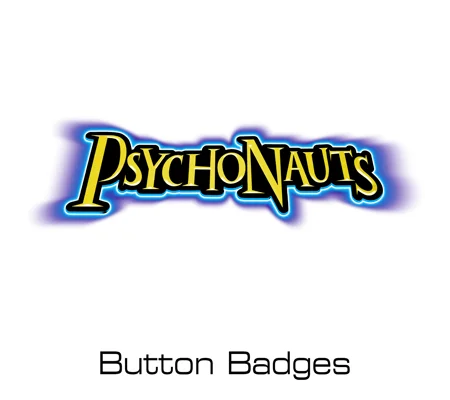 Psychonauts button badges