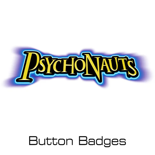 Psychonauts button badges