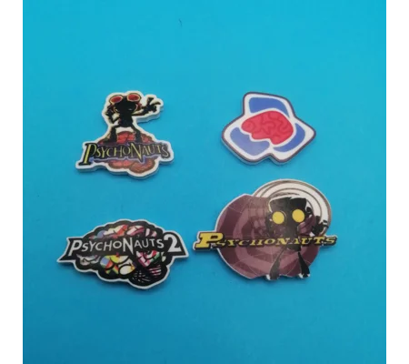 Psychonauts pin badge bundle