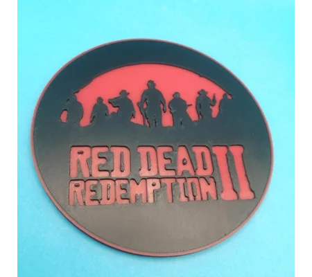 Red Dead Redemption 2 - 3D Printed Drinks Coaster