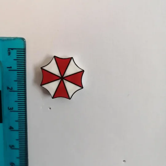 Resident Evil Umbrella pin badge
