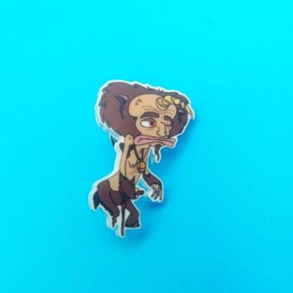 Rick pin badge - Hormone Monster -Big Mouth Human Resources Rick pin badge - Hormone Monster -Big Mouth Human Resources