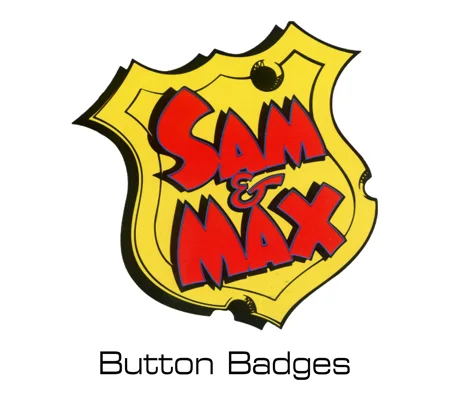 Sam & Max button badges