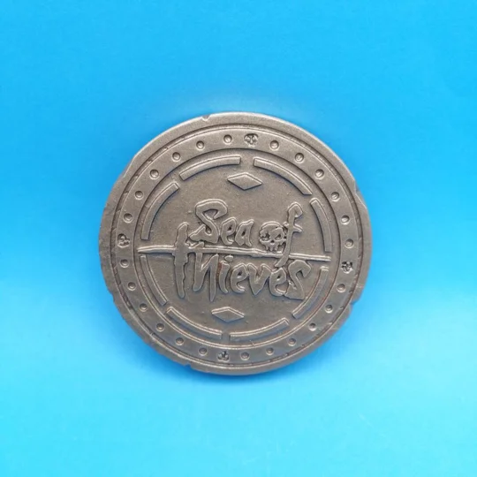 Sea of Thieves Resin 3D Printed Double-Sided Coin