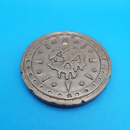 Sea of Thieves Resin 3D Printed Double-Sided Coin