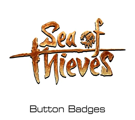 Sea of Thieves button badges