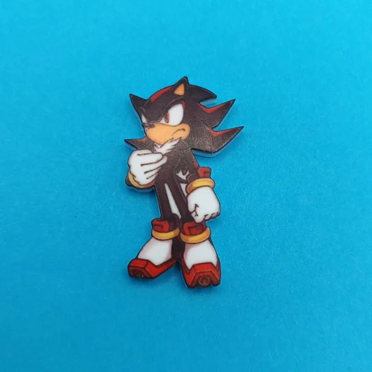 Sonic the Hedgehog - Shadow pin badge