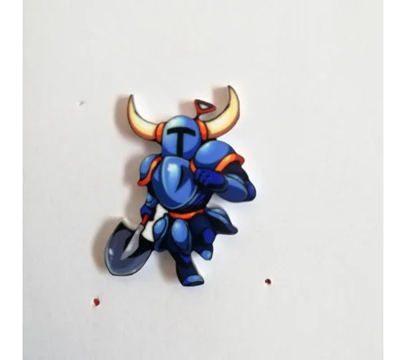 Shovel Knight pin badge