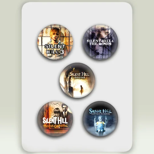 Silent Hill Button Badges