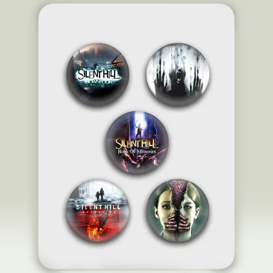 Silent Hill Button Badges