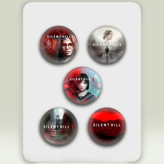 Silent Hill Button Badges