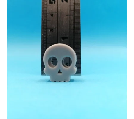 Skull Bead - Flat