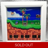 Sonic the Hedgehog 2 - 3D Shadow Box