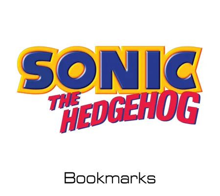 Sonic the Hedgehog bookmarks