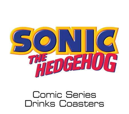 Sonic the Hedgehog Comic Series drinks coasters