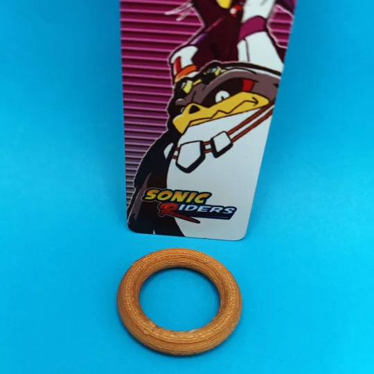 Sonic the Hedgehog - Sonic Riders aluminium bookmark