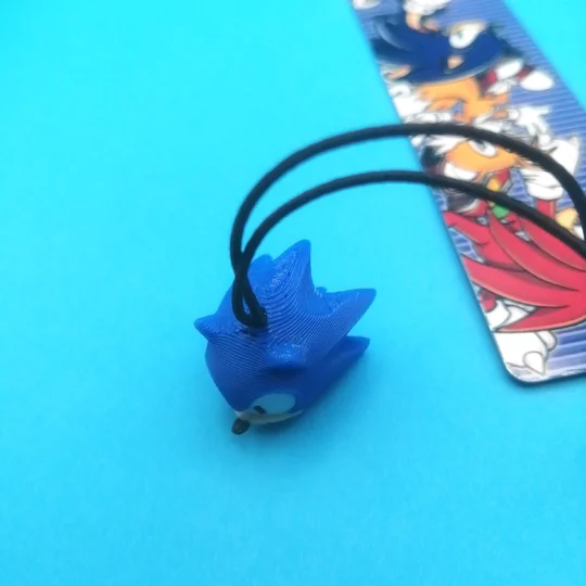 Sonic the Hedgehog aluminium bookmark