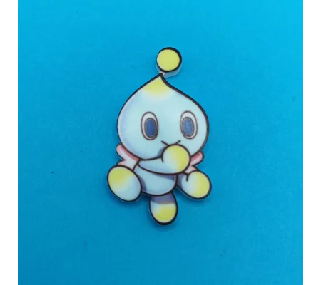 Sonic the Hedgehog - Chao -curious pin badge