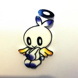 Sonic the Hedgehog - Chao -light pin b..