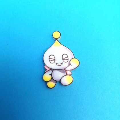 Sonic the Hedgehog - Chao - Winner pin badge Sonic the Hedgehog - Chao - Winner pin badge