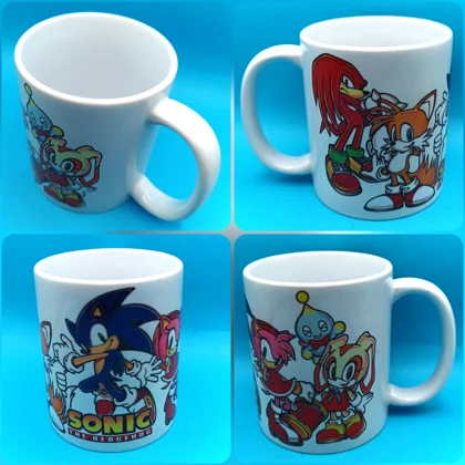 Sonic the Hedgehog Character Lineup Mug