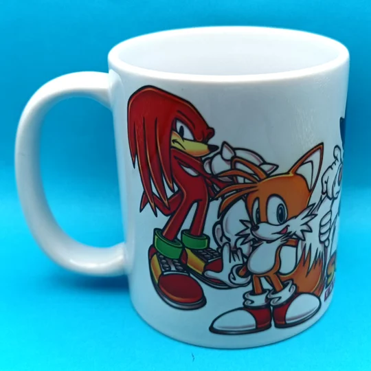 Sonic the Hedgehog Character Lineup Mug