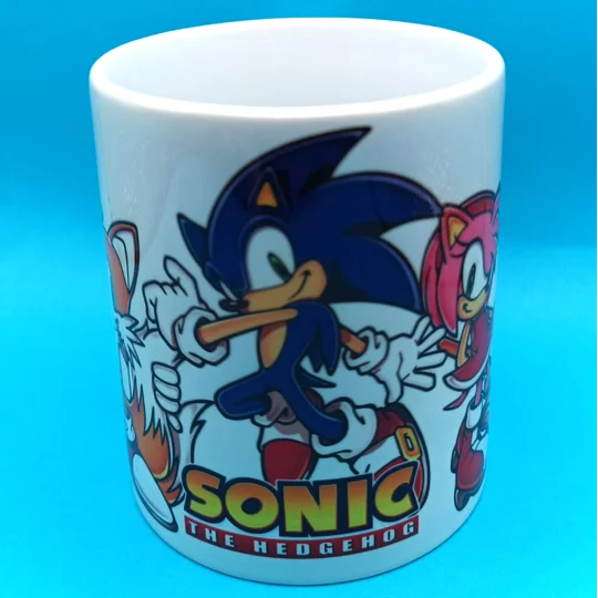 Sonic the Hedgehog Character Lineup Mug
