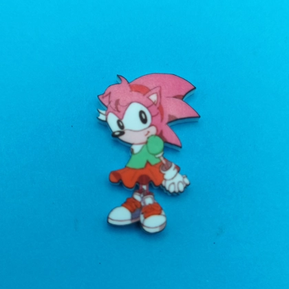 Sonic the Hedgehog - Classic Amy Rose pin badge Sonic the Hedgehog - Classic Amy Rose pin badge