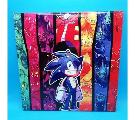 Sonic the Hedgehog - Collage tile art