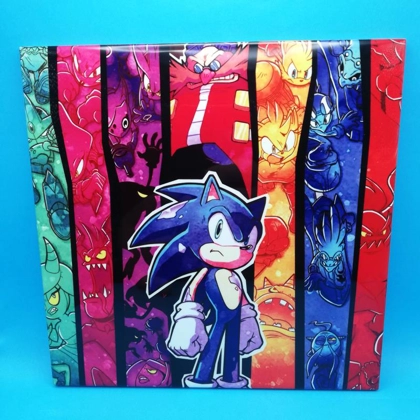 Sonic the Hedgehog - Collage tile art