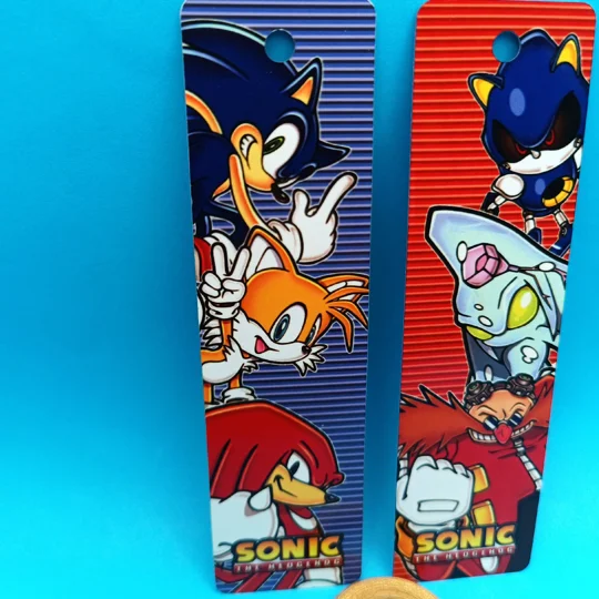 Sonic the Hedgehog - Enemies aluminium bookmark