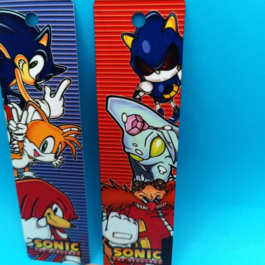 Sonic the Hedgehog - Enemies aluminium bookmark