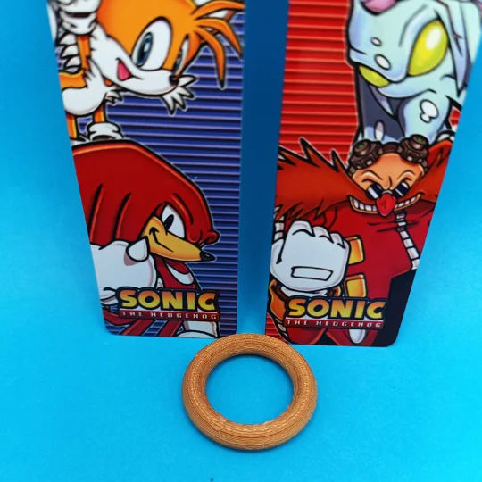 Sonic the Hedgehog - Enemies aluminium bookmark