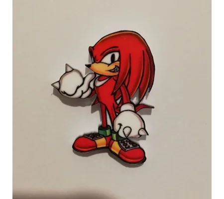 Sonic the Hedgehog - Knuckles pin badge