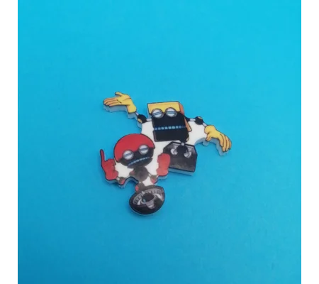 Sonic the Hedgehog - Orbot and Cubot pin badge