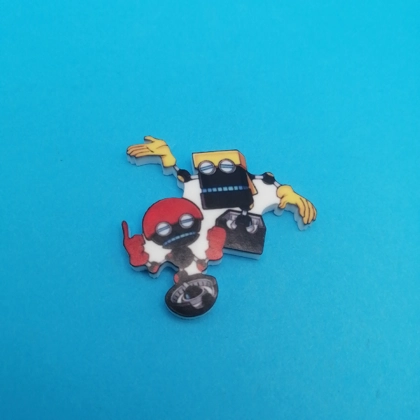 Sonic the Hedgehog - Orbot and Cubot pin badge Sonic the Hedgehog - Orbot and Cubot pin badge