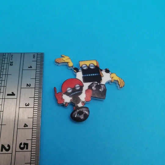 Sonic the Hedgehog - Orbot and Cubot pin badge