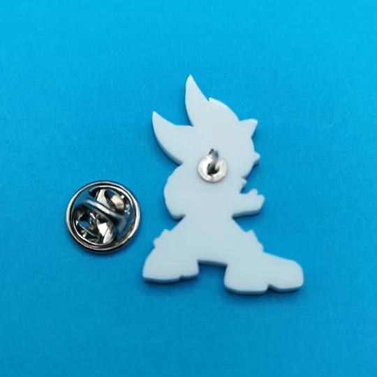 Sonic the Hedgehog - Shadow posed pin badge