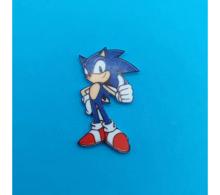 Sonic the Hedgehog - Sonic pin badge