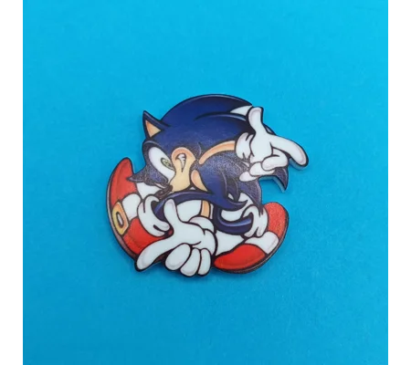Sonic the Hedgehog - Sonic pin badge - Sonic Adventure