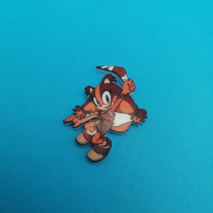 Sonic the Hedgehog - Sticks the Badger pin badge - Sonic Boom!