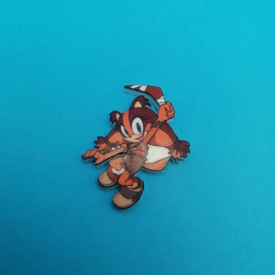 Sonic the Hedgehog - Sticks the Badger pin badge - Sonic Boom!