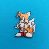 Sonic the Hedgehog - Tails pin badge